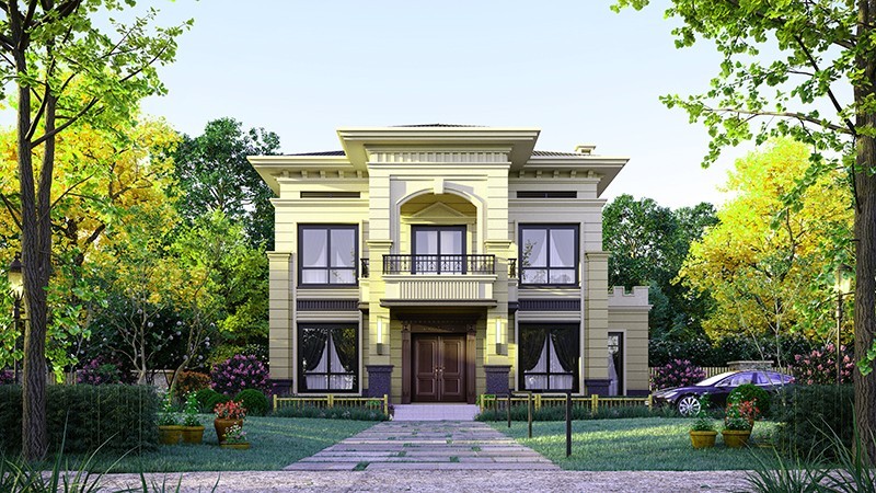 中江乡村别墅的墙壁通常用什么砖砌？